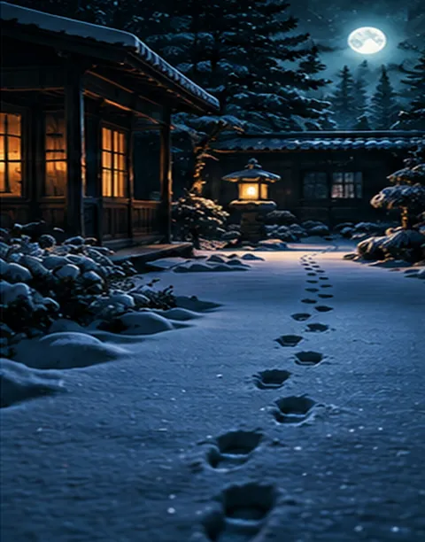 Footprints in One Direction (illustration)