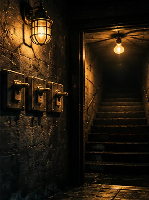 Three Switches, One Bulb (illustration)