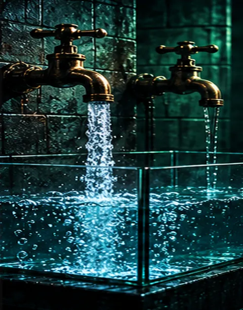 Two Taps and a Tank (illustration)