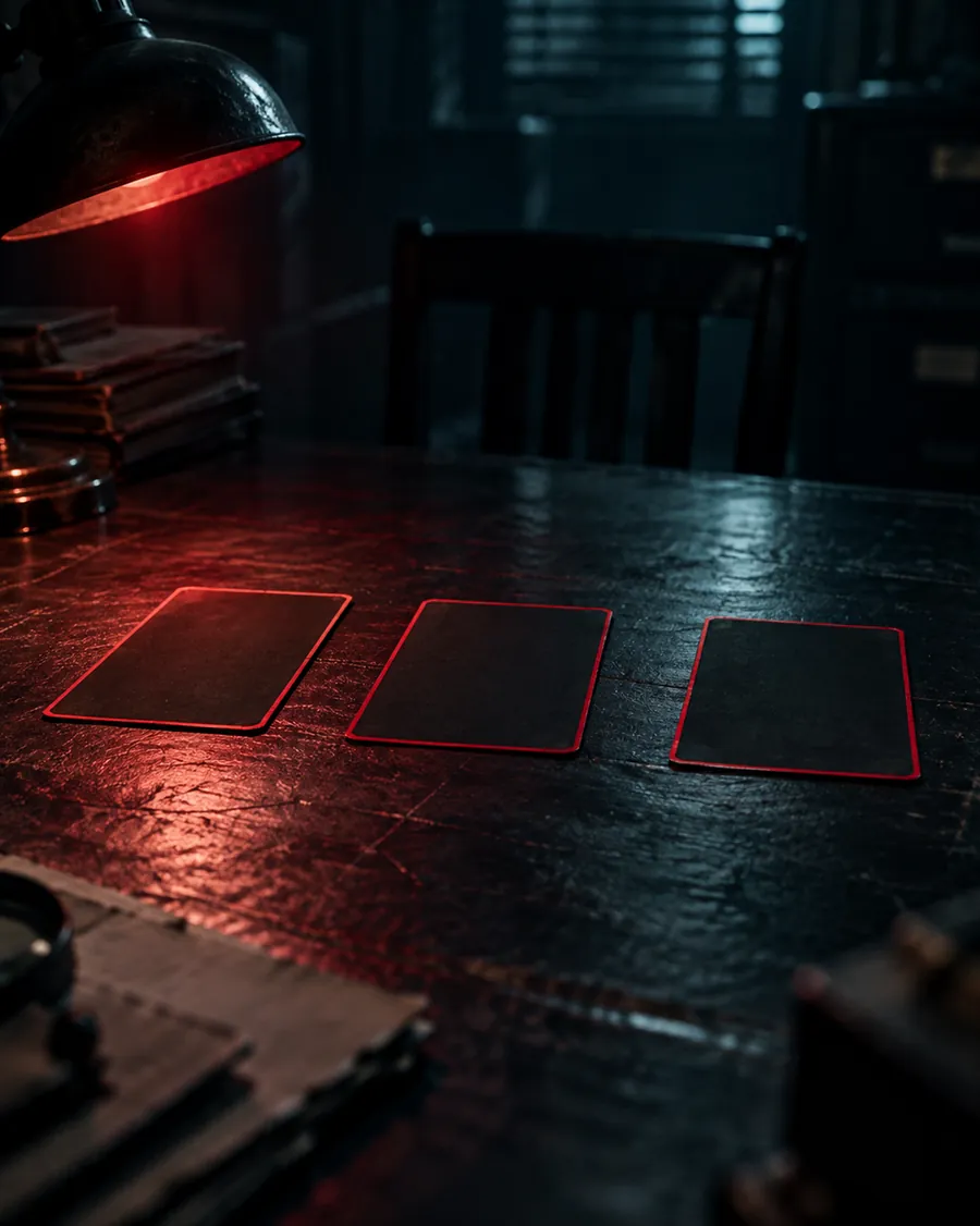 Three Cards (illustration)
