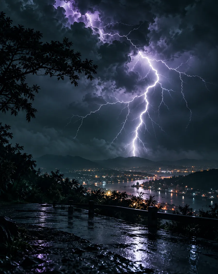 Three Seconds to the Thunder (illustration)