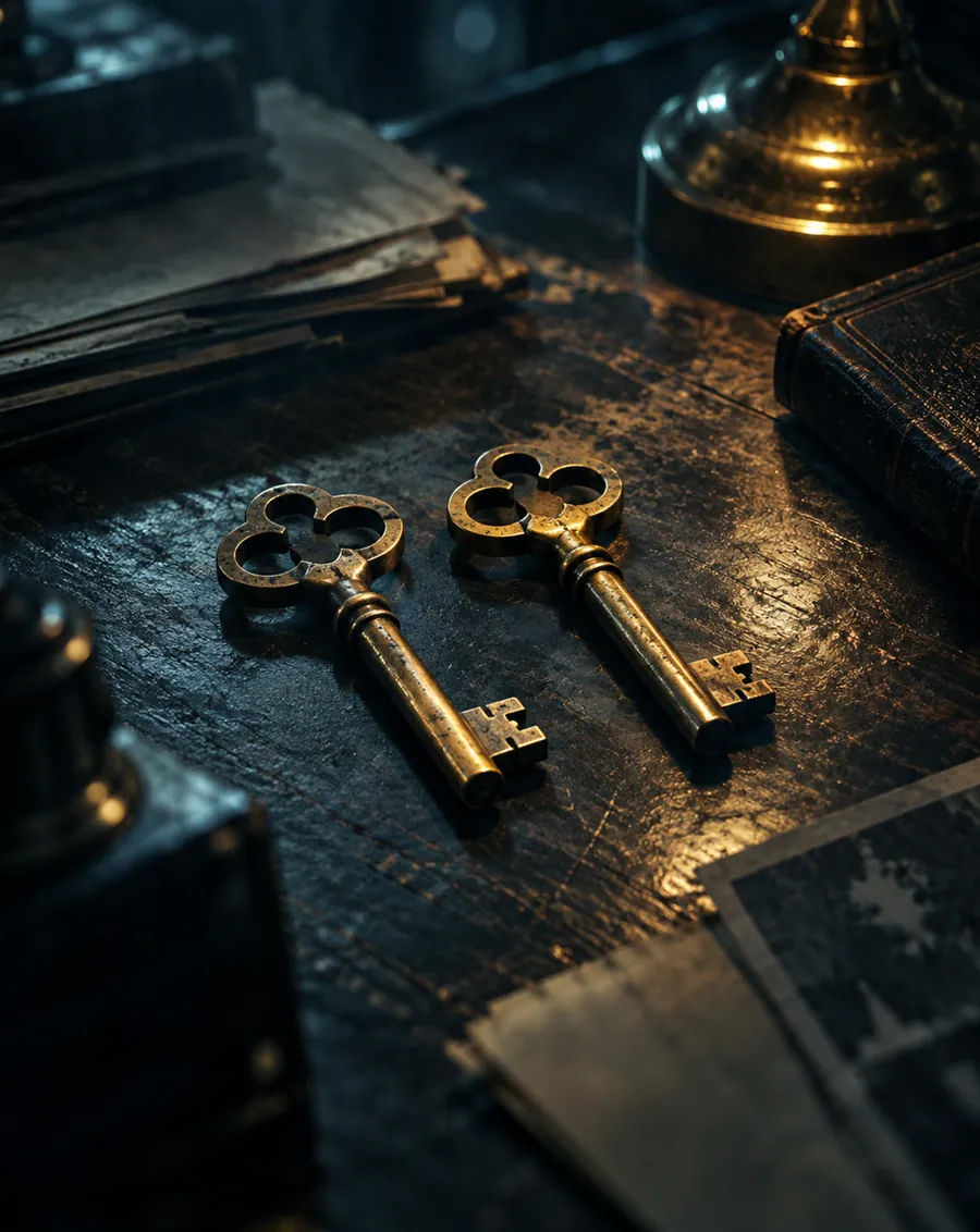 The Duplicated Key (illustration)